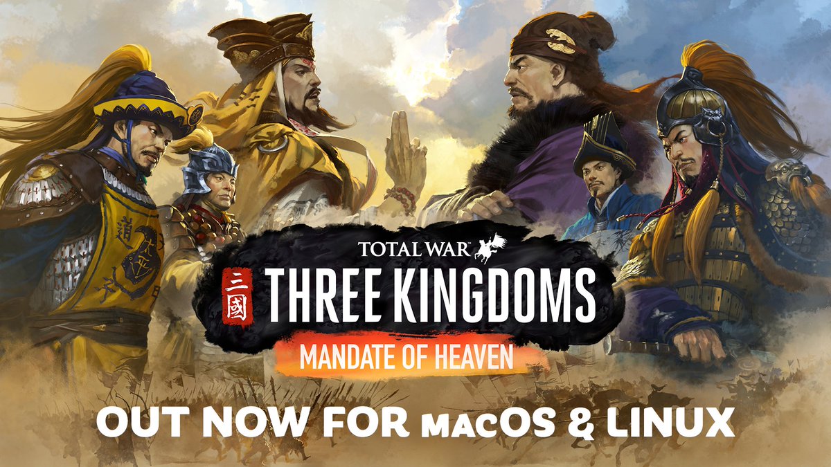 Total War: THREE KINGDOMS – Mandate of Heaven DLC Is Out Now for Linux
