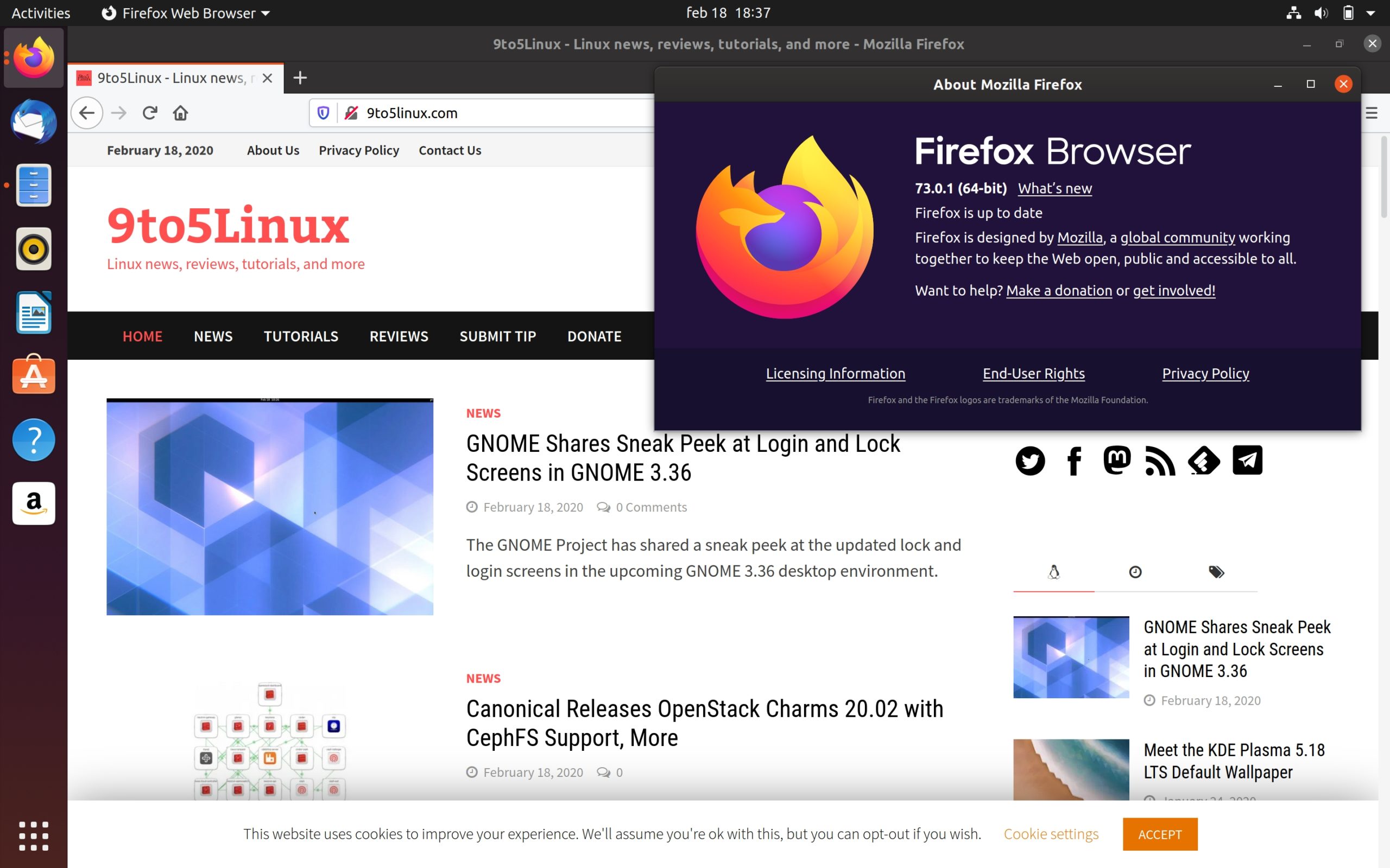 Firefox 73.0.1 Fixes Linux Crashes When Playing Encrypted Content