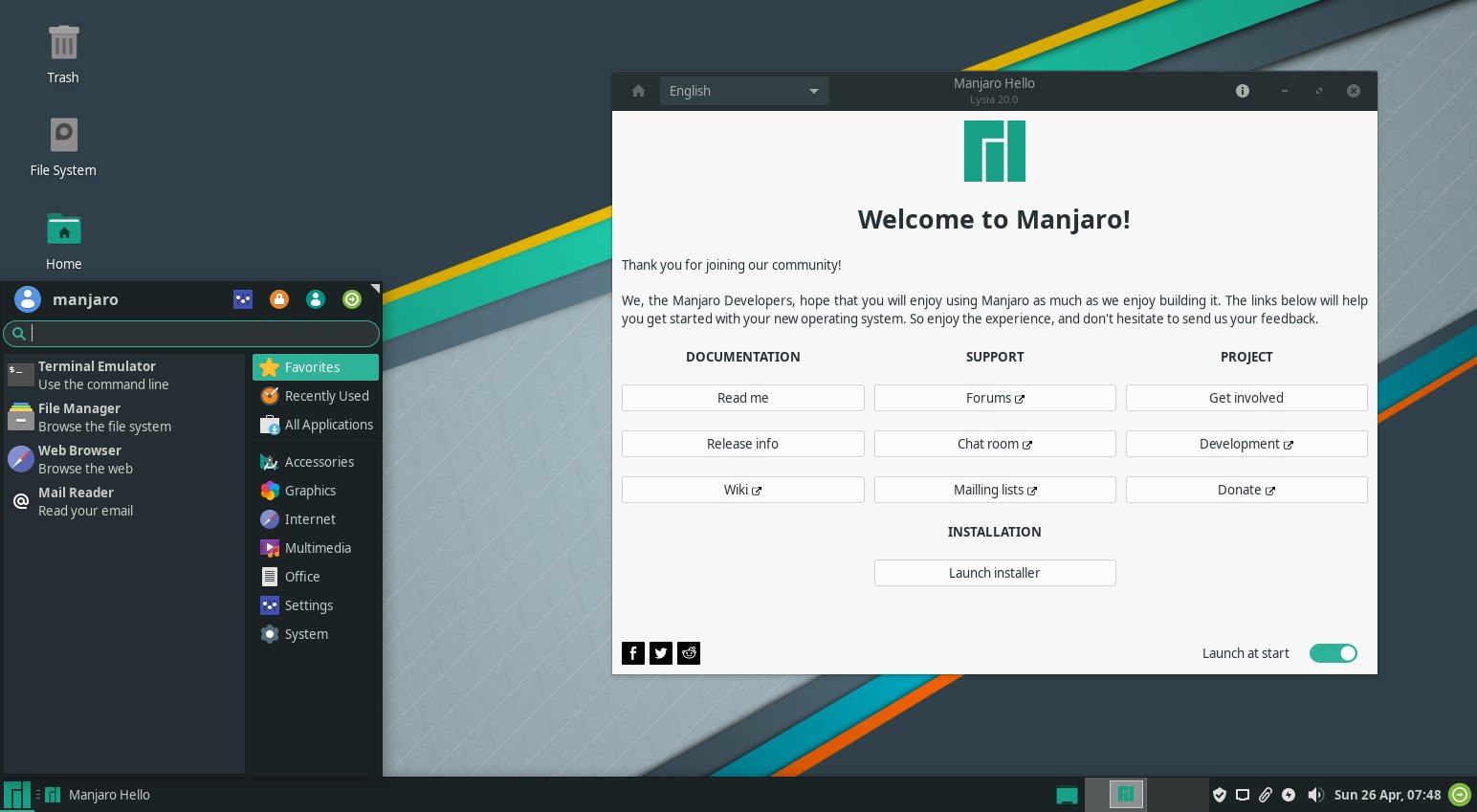 Manjaro Linux 20.0 “Lysia” Released with Linux Kernel 5.6, This Is What’s New