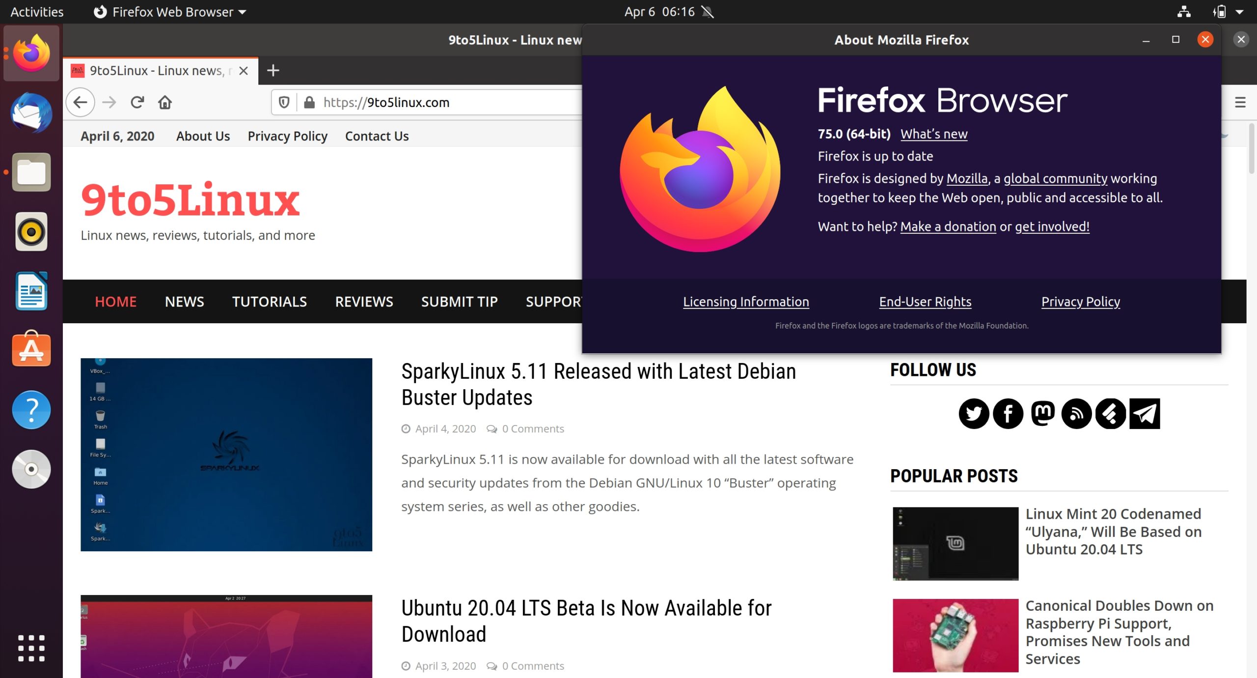 Mozilla Firefox 75 Is Now Available for Download, Here’s What’s New