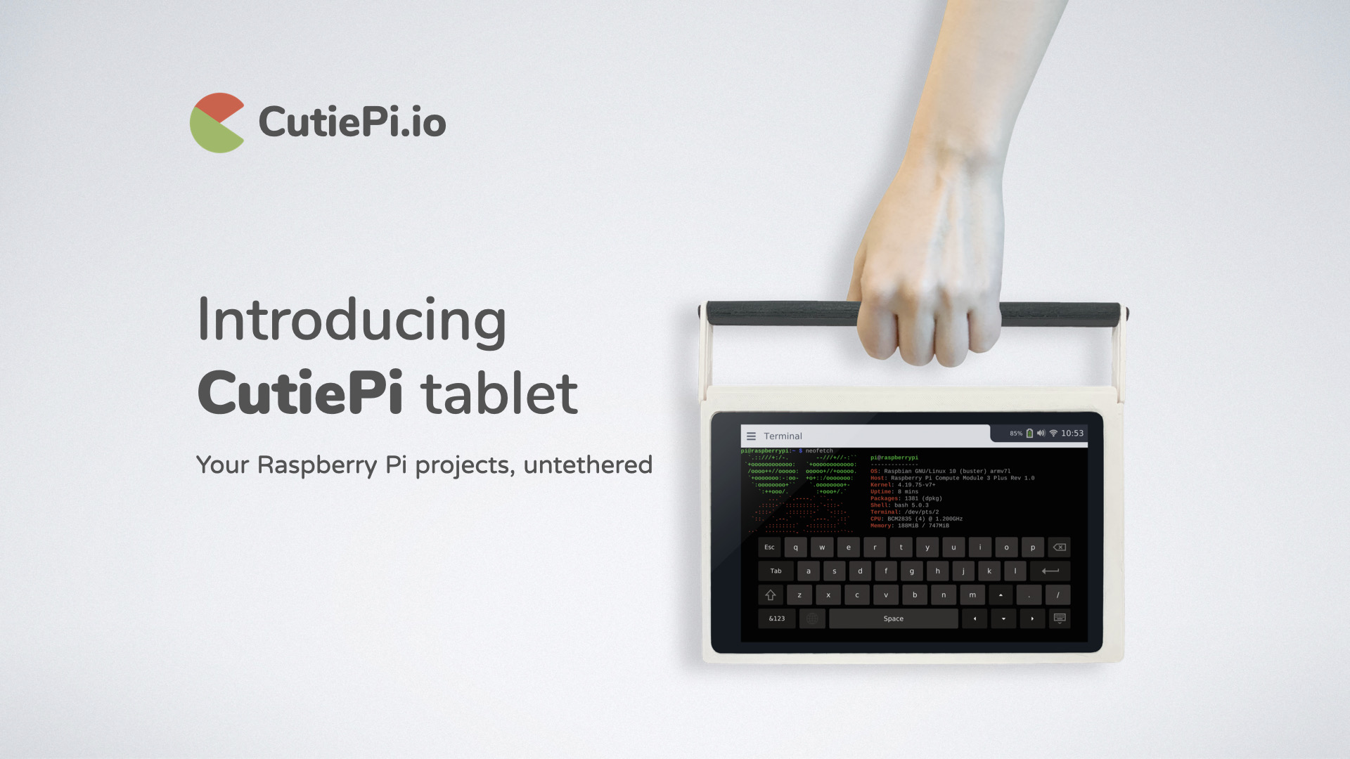 CutiePi Is World’s Thinnest, Hackable Raspberry Pi Tablet, Available for Pre-Order Now