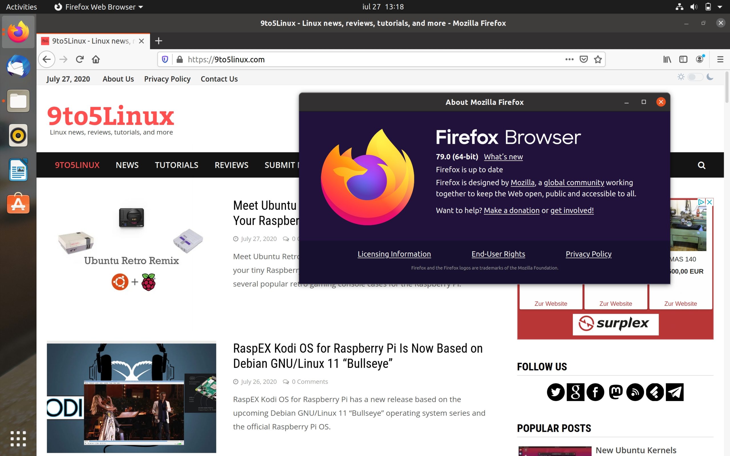 Mozilla Firefox 79 Is Now Available for Download with New Password Export Feature