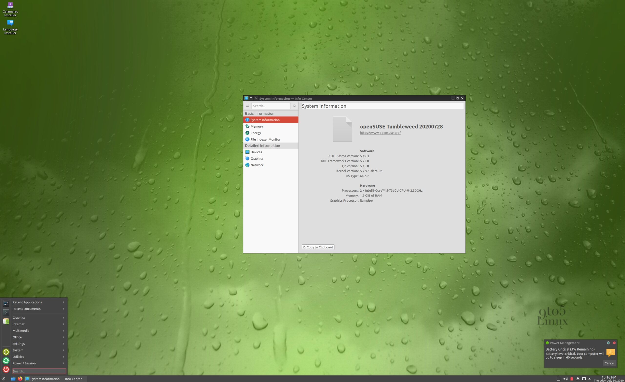 New GeckoLinux Rolling Editions Are Out Now, Based on openSUSE Tumbleweed
