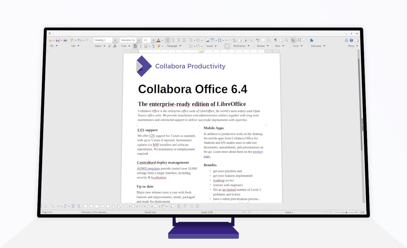 Collabora Office 6.4 Brings Outstanding MS Office Interoperability, LTS Support