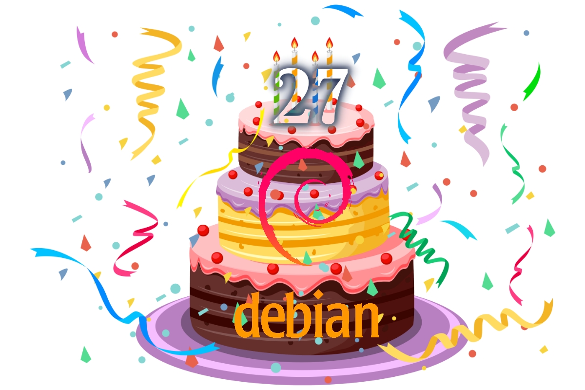Debian Turns 27 Years Old, Happy Birthday!