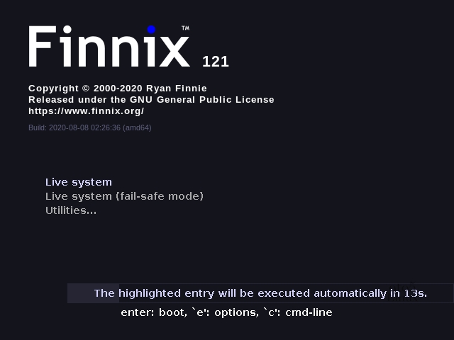 Debian-Based Finnix 121 Live Linux Distro Arrives with Goodies for Sysadmins