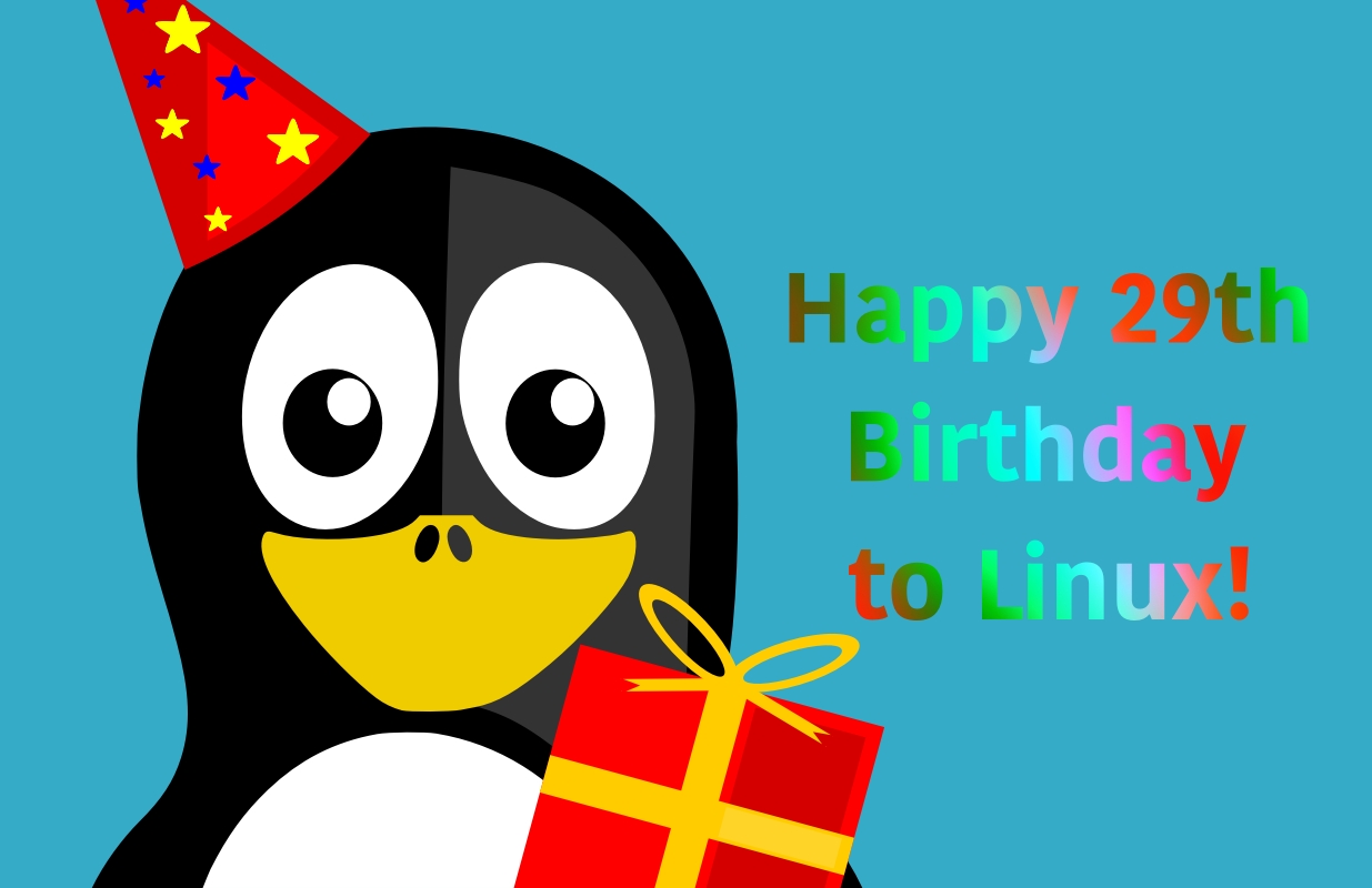 Happy 29th Birthday, Linux!