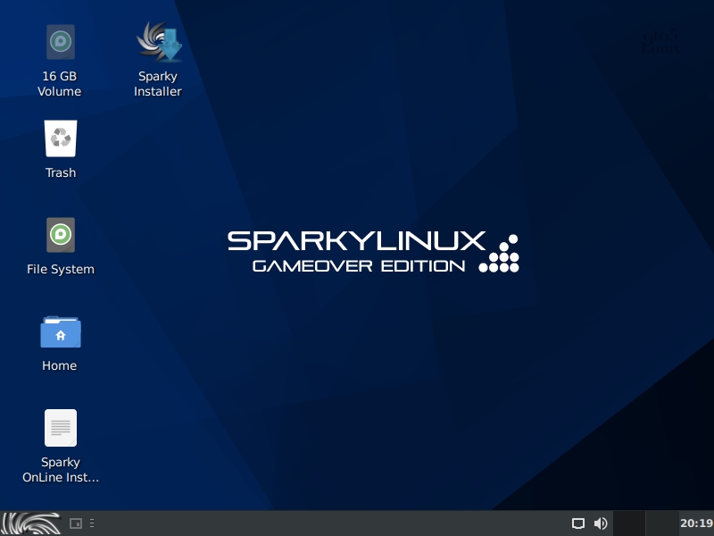 SparkyLinux 2020.08 GameOver, Multimedia and Rescue Editions Are Out Now