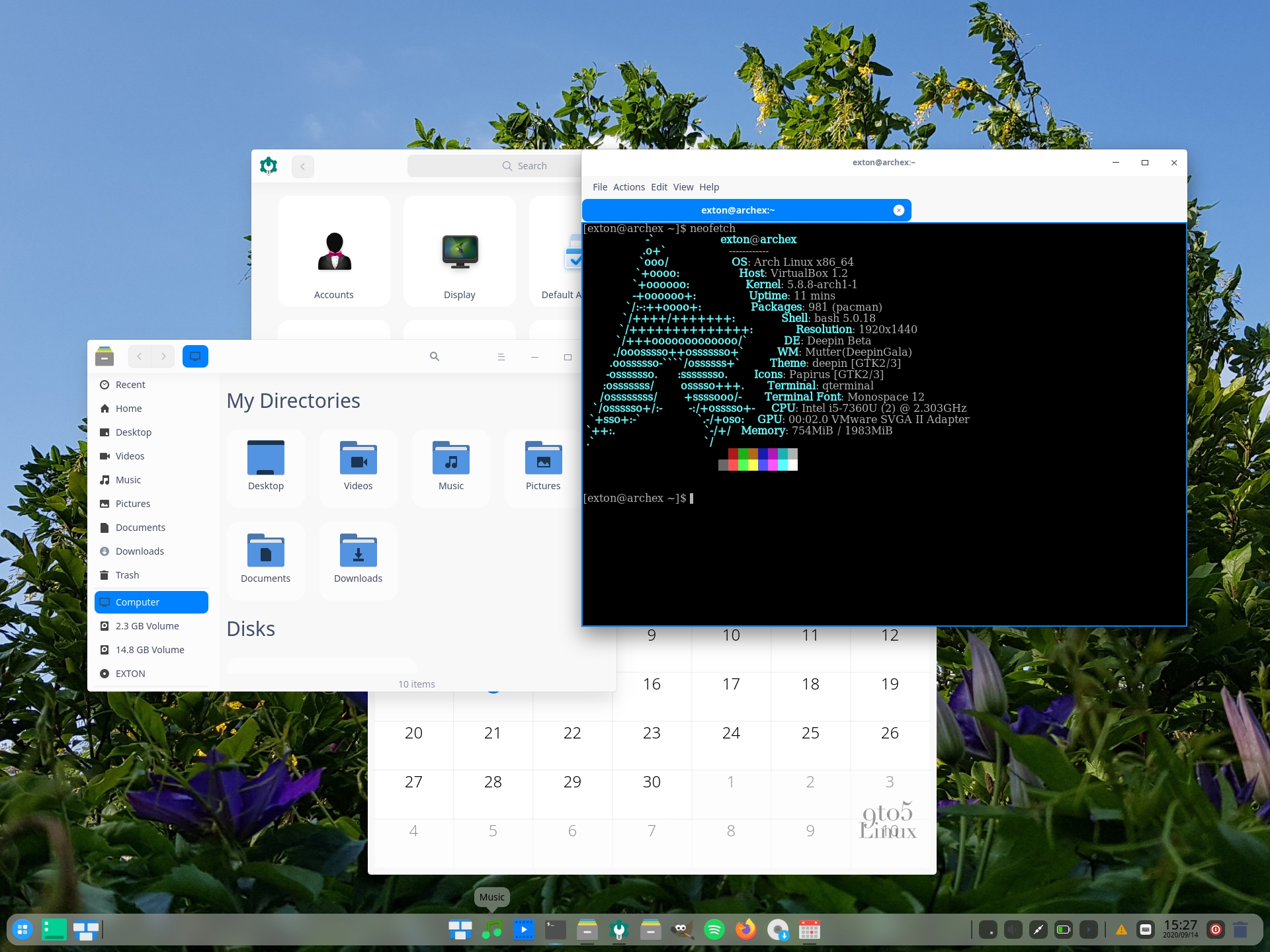 ArchEX Linux Now Ships with Deepin and LXQt Desktops, Linux Kernel 5.8.8