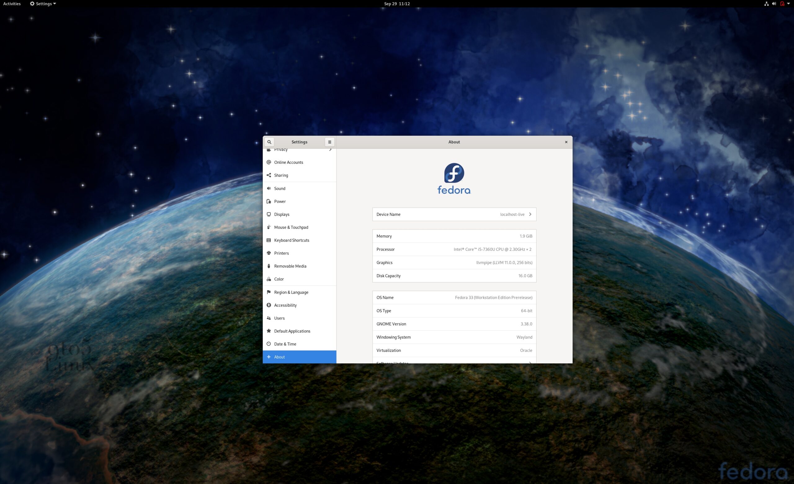 Fedora 33 Beta Released with Btrfs by Default, GNOME 3.38 and Linux 5.8