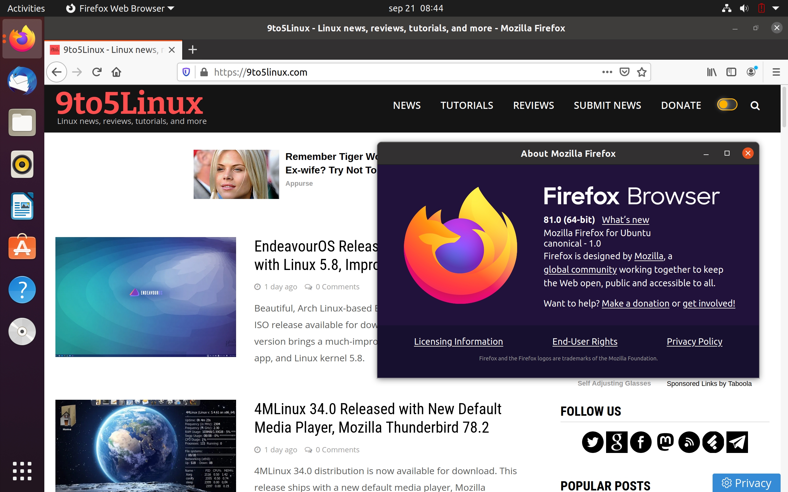 Firefox 81 Is Now Available for Download, Here’s What’s New