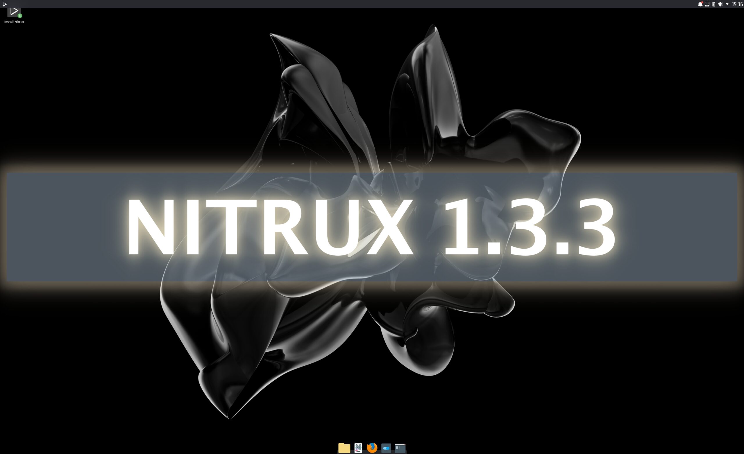 Nitrux 1.3.3 Released with KDE Plasma 5.19.5 Desktop, Smaller ISO Image