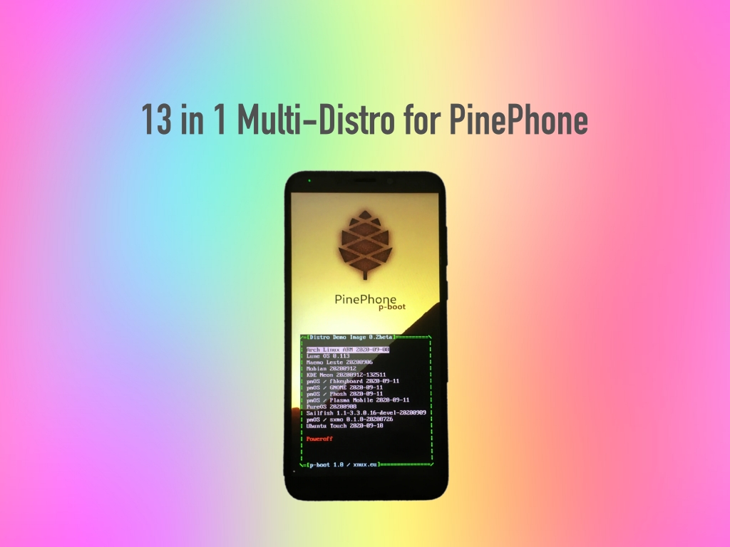 This PinePhone Multi-Distro Image Lets You Run 13 Distros on the Linux Phone