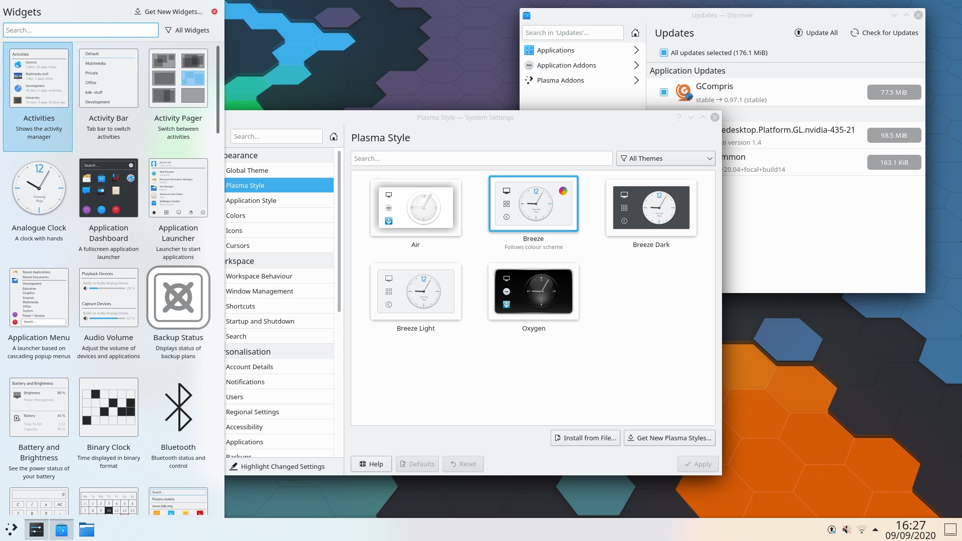 KDE Plasma 5.20 Desktop Enters Beta, Final Release Expected on October 13