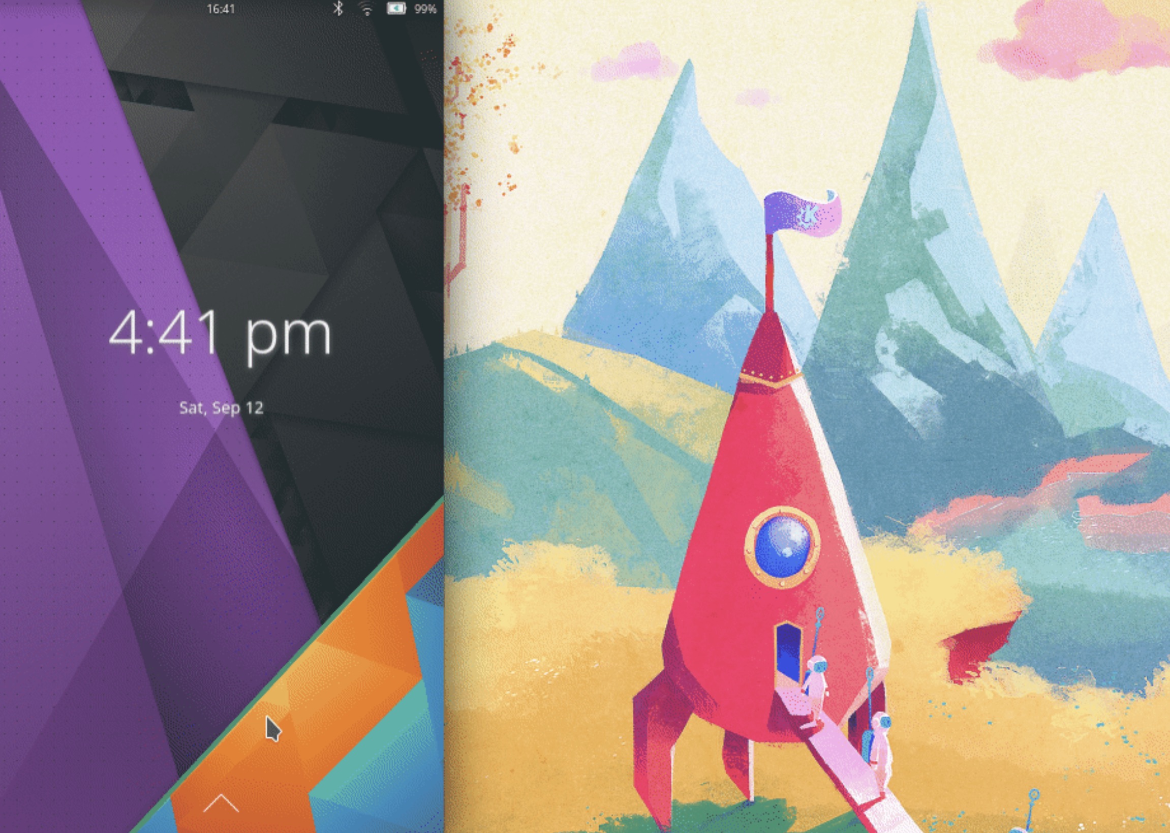 KDE’s Plasma Mobile Gets New Lock Screen and Virtual Keyboard, Game Center App