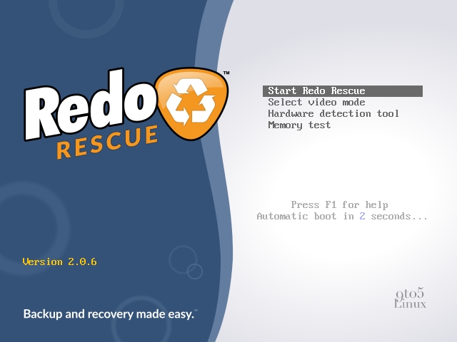 Redo Rescue Linux Distro Adds Support for Mounting exFAT and F2FS Filesystems