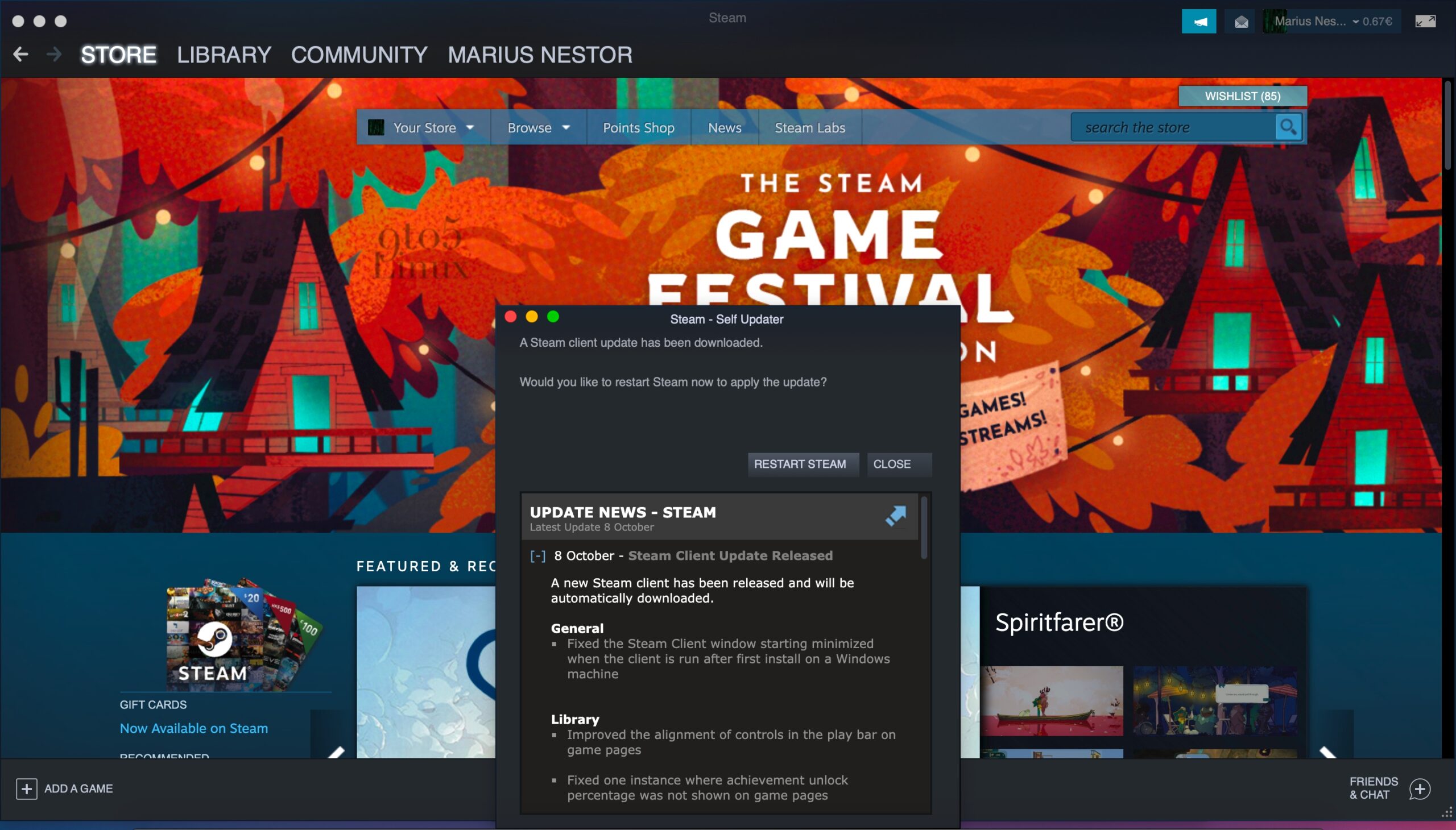 New Steam Client Update Brings Linux Fixes, Other Improvements