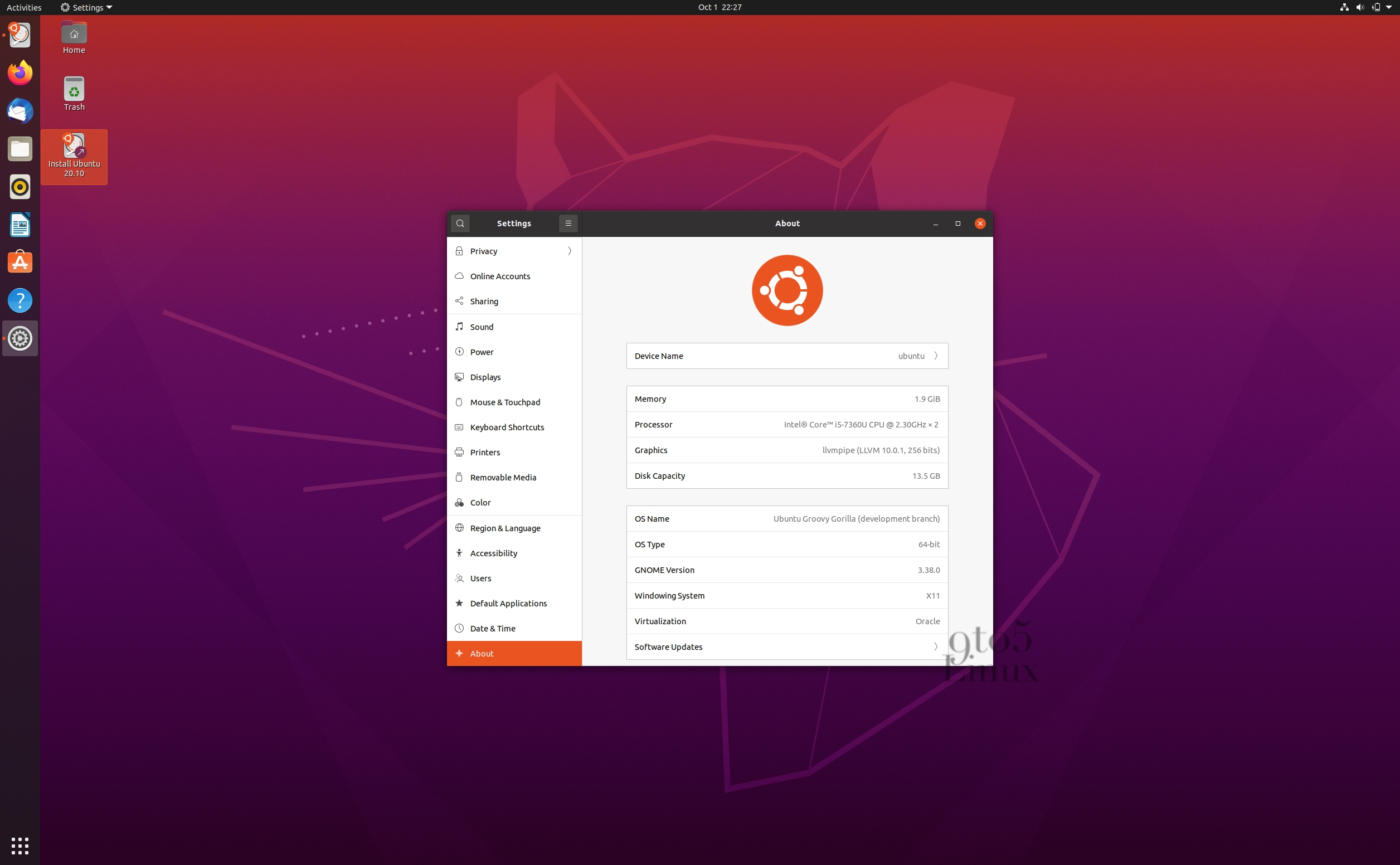 Ubuntu 20.10 (Groovy Gorilla) Beta Is Now Available for Download