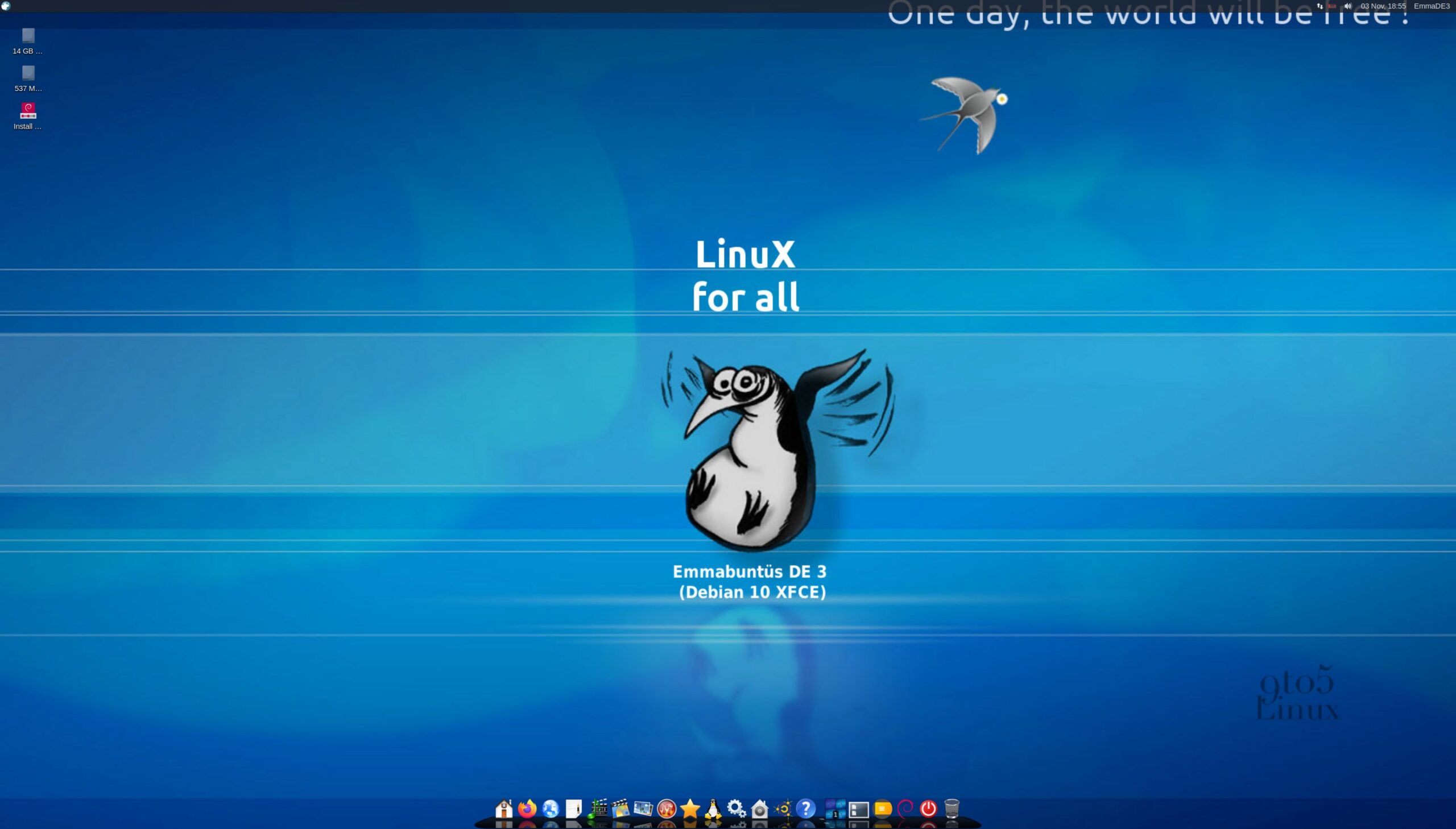 Emmabuntüs Linux Debian Edition Is Now Based on Debian Buster 10.6, Uses Xfce and LXQt