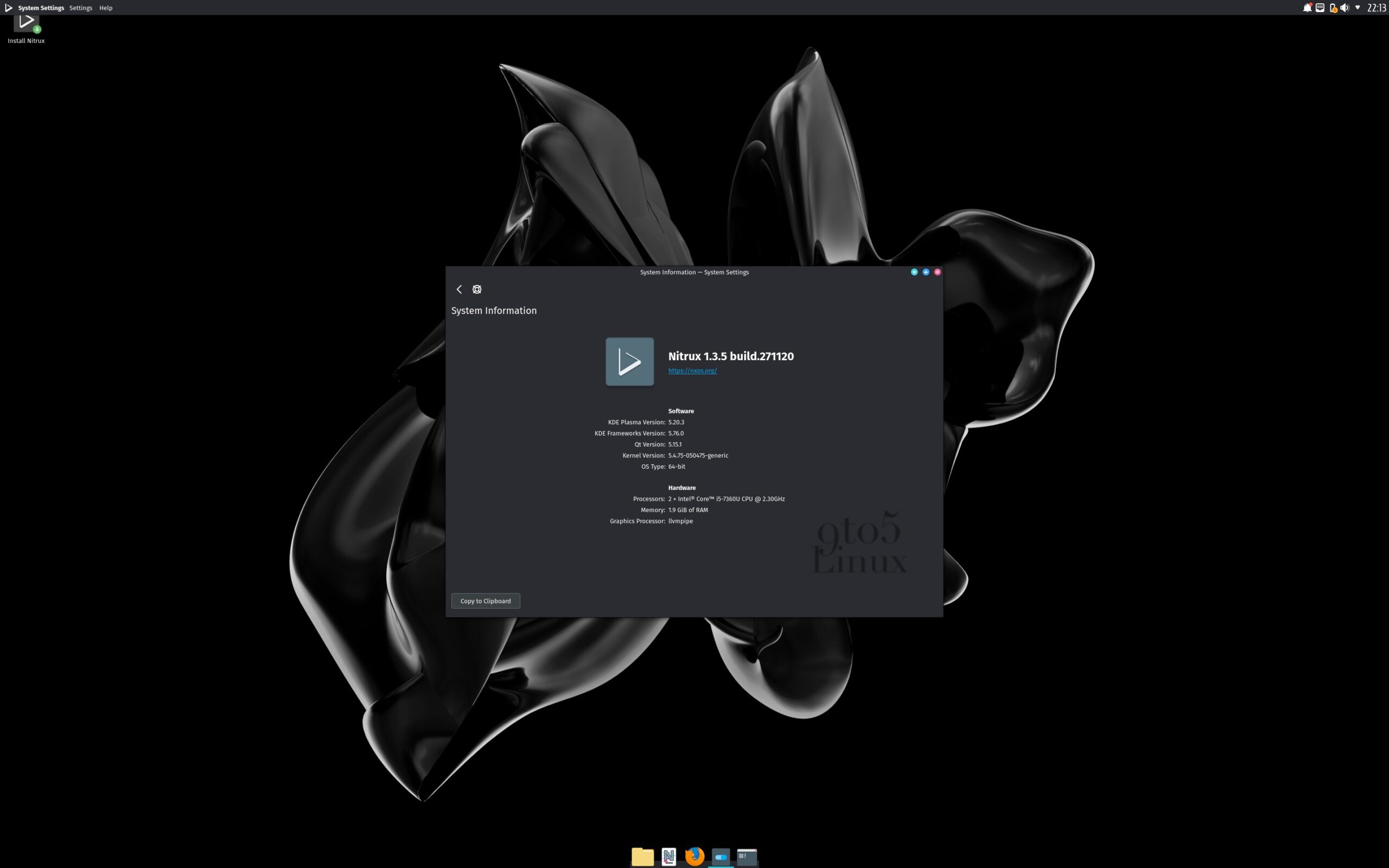 Nitrux 1.3.5 Brings More Portable Apps, Latest KDE Plasma Desktop