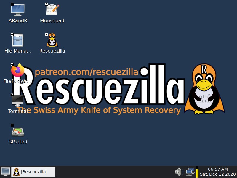 Rescuezilla 2.1 Makes It Easier to Extract Files from Backups, Based on Ubuntu 20.10