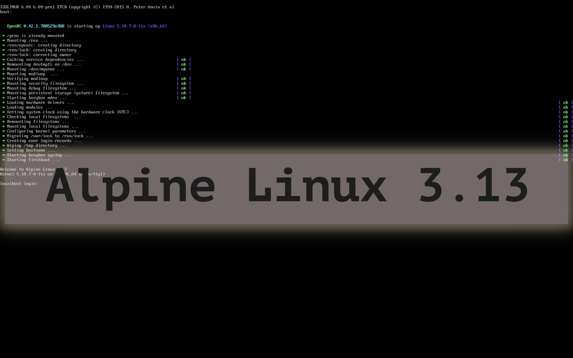 Alpine Linux 3.13 Released with Official Cloud Images, Linux 5.10 LTS, and PHP 8.0