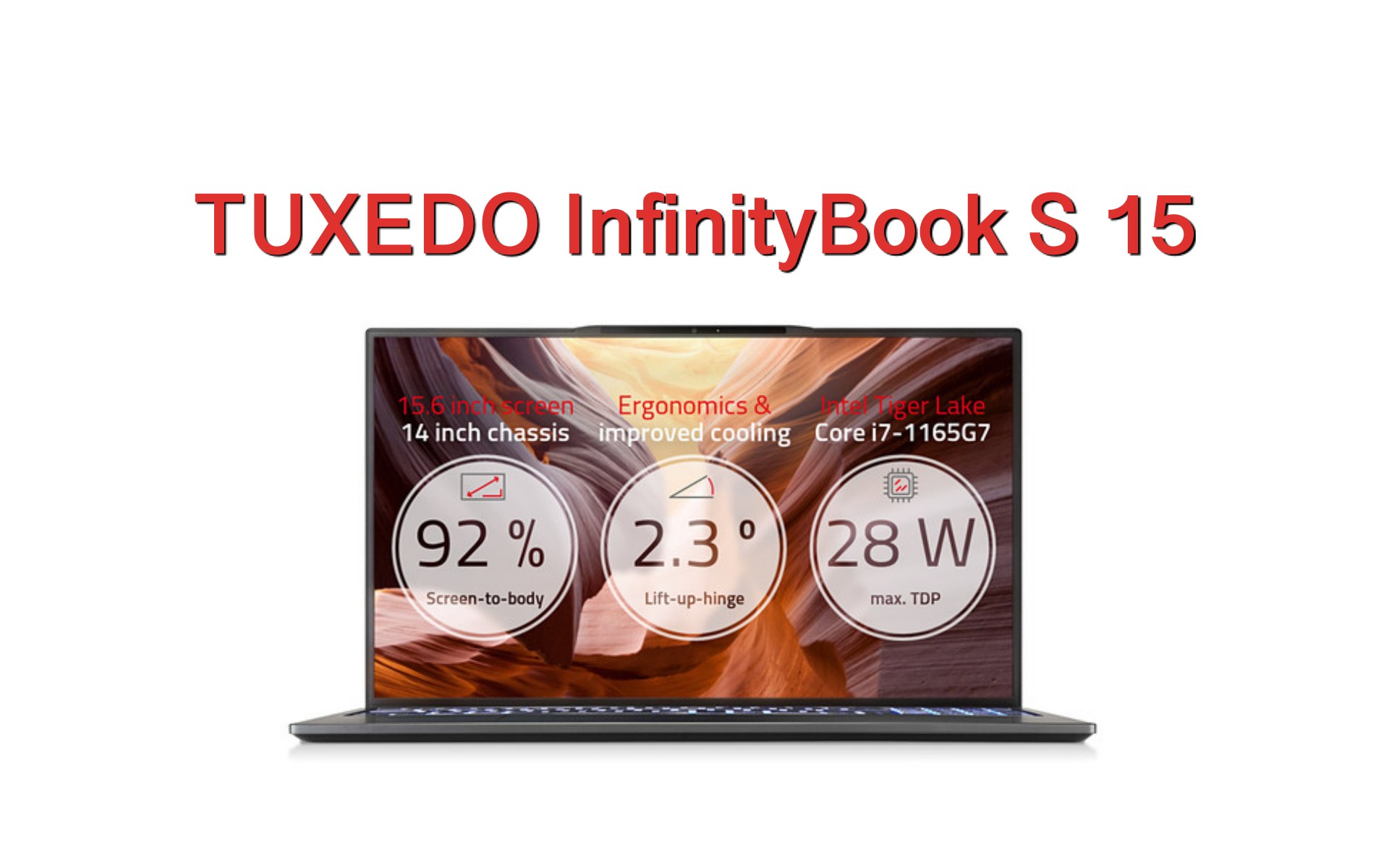 TUXEDO InfinityBook S 15 Linux Laptop Launches with Tiger Lake CPUs, Ultra Thin Design