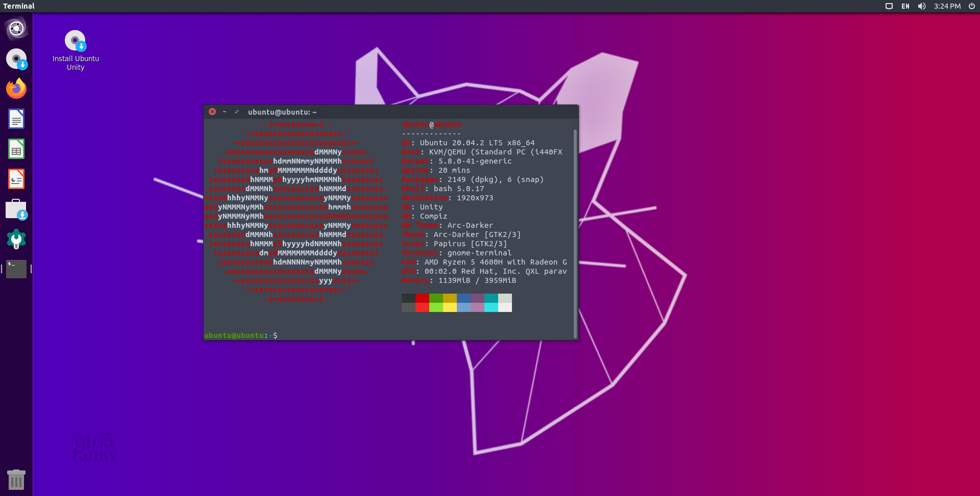 Ubuntu Unity Remix 20.04.2 Released with GRUB2, Artwork Refinements
