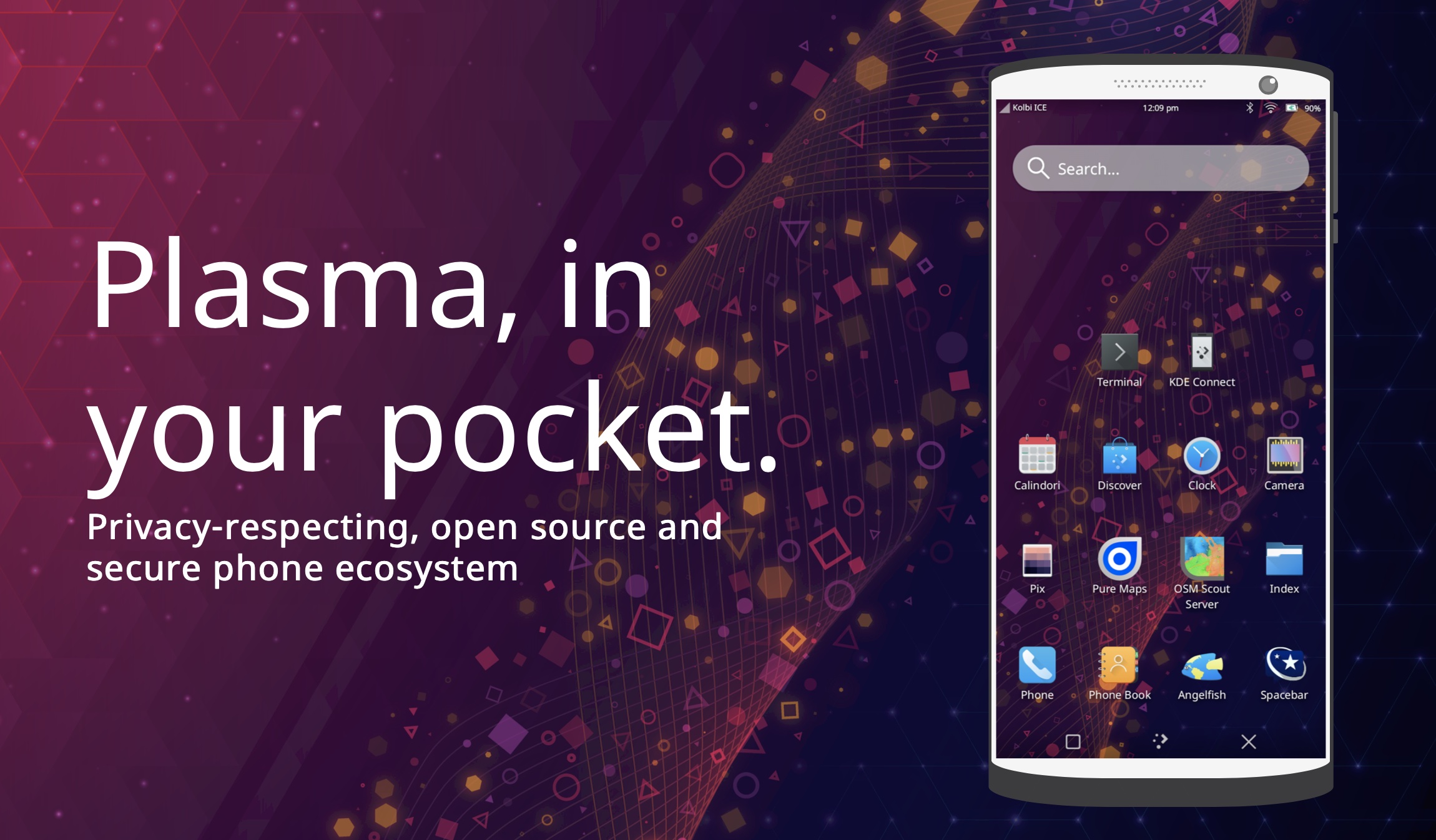 Plasma Mobile Gear 21.08 Improves the Clock, Weather, Kasts, and Spacebar Apps