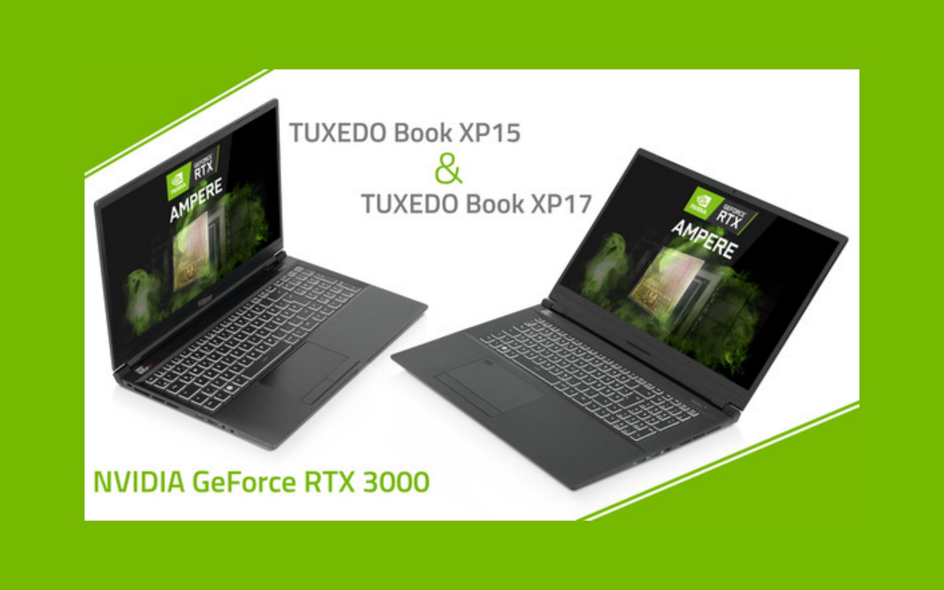 TUXEDO Computers Launches First Linux Gaming Laptops with NVIDIA GeForce RTX 3000