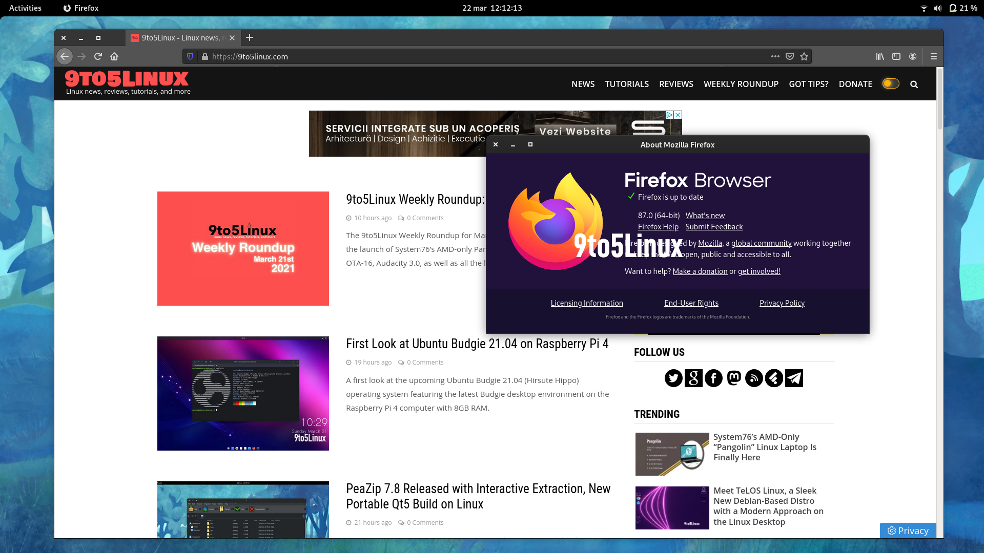 Mozilla Firefox 87 Is Now Available for Download, Here’s What’s New
