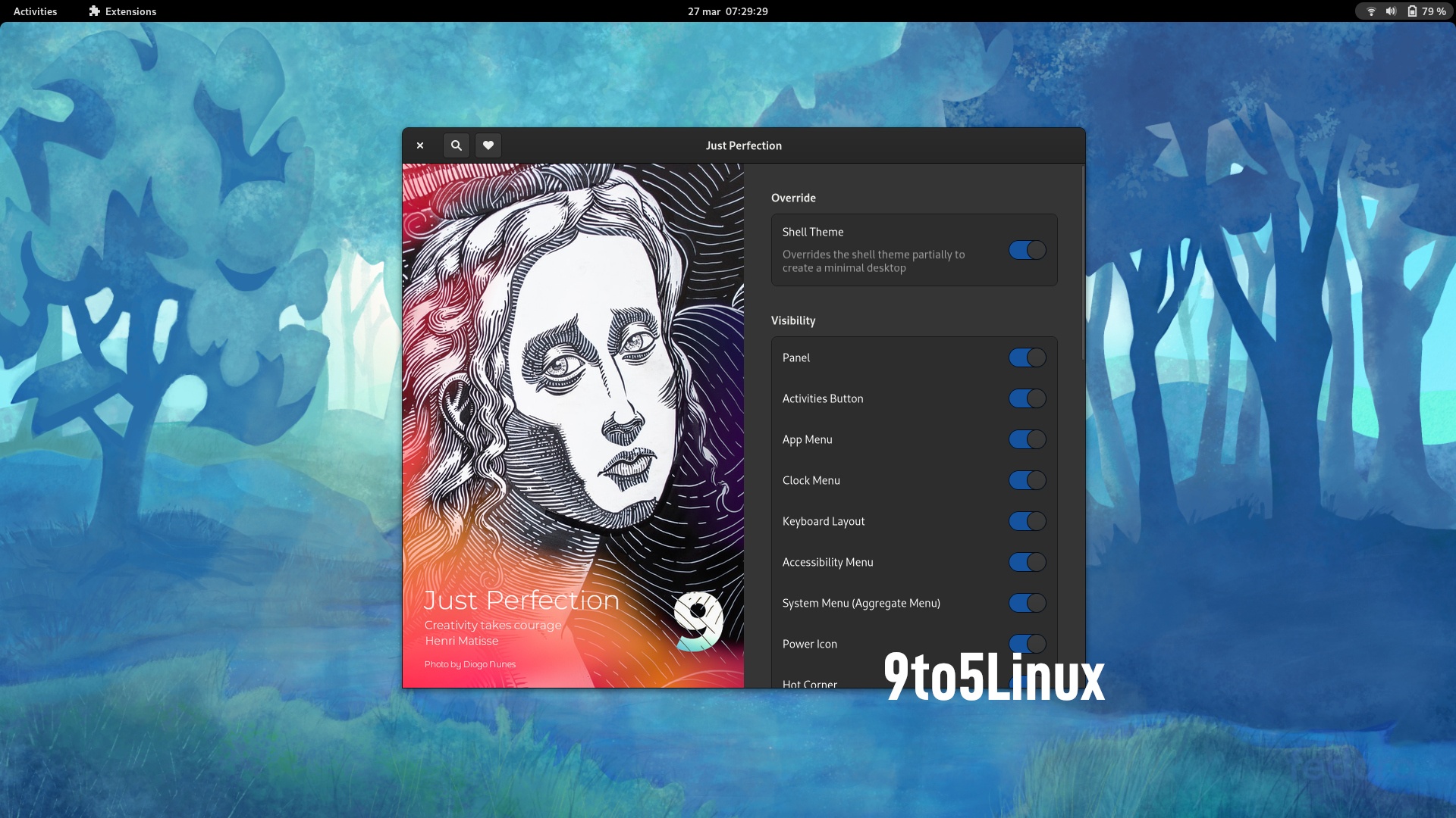 ‘Just Perfection’ GNOME Shell Extension Now Lets You Customize Your GNOME 40 Desktop