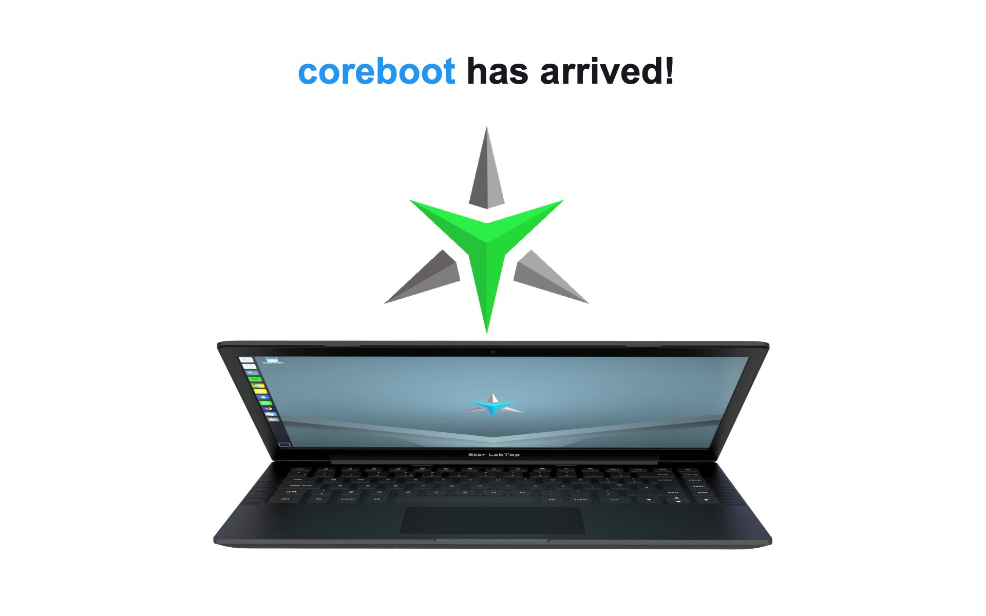Star Labs Adds Coreboot Open-Source Firmware Support to Their LabTop Mk IV Linux Laptop
