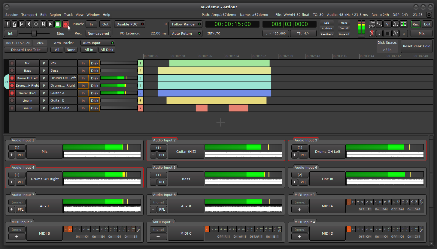 Ardour 6.7 Open-Source DAW Released with Dedicated “Recorder” Tab, Many Improvements
