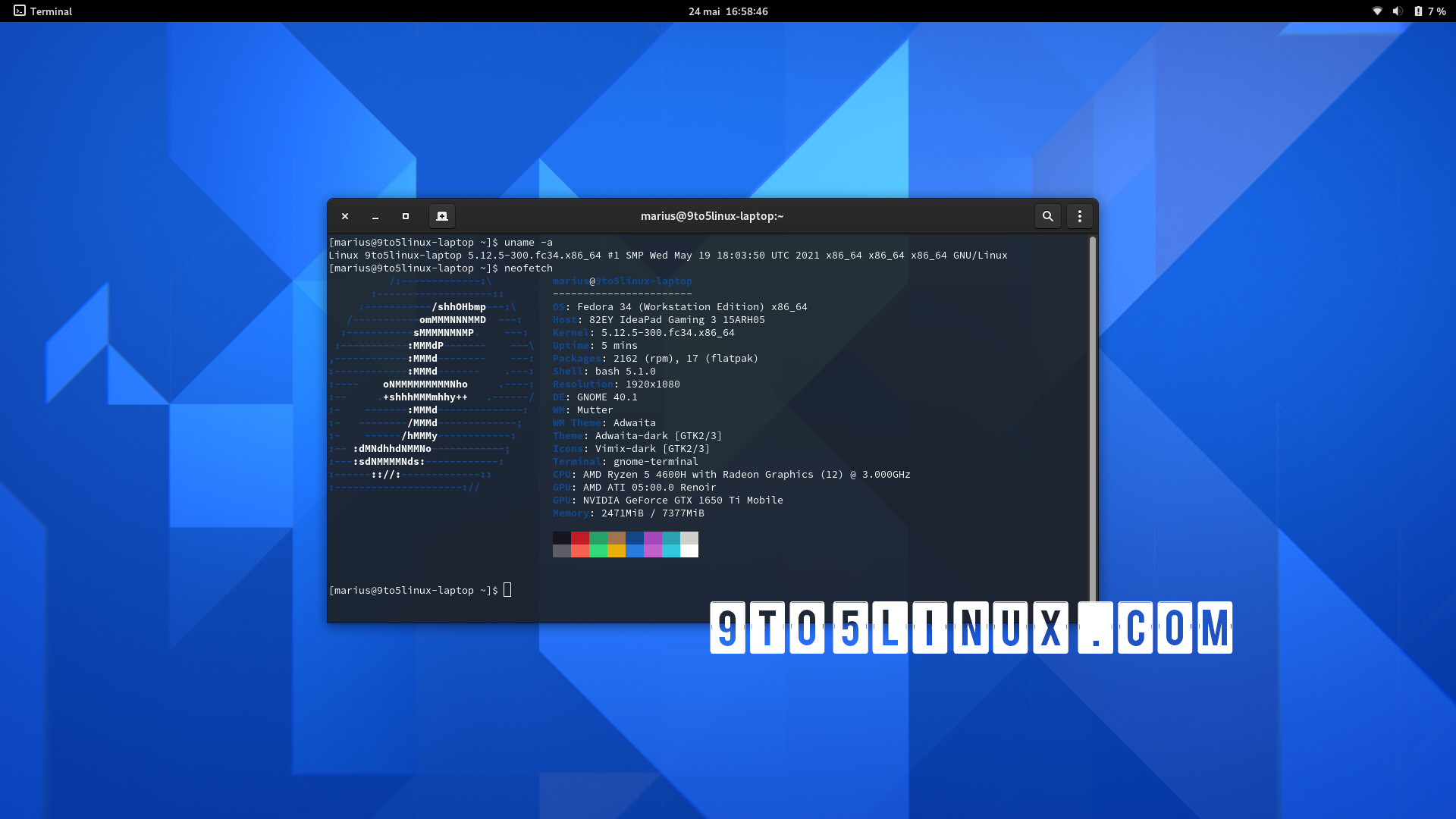 Fedora Linux 34 Is Now Powered by Linux Kernel 5.12
