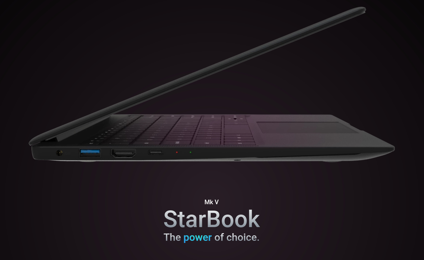 StarBook Mk V Linux Laptop Is Now Available for Pre-Order