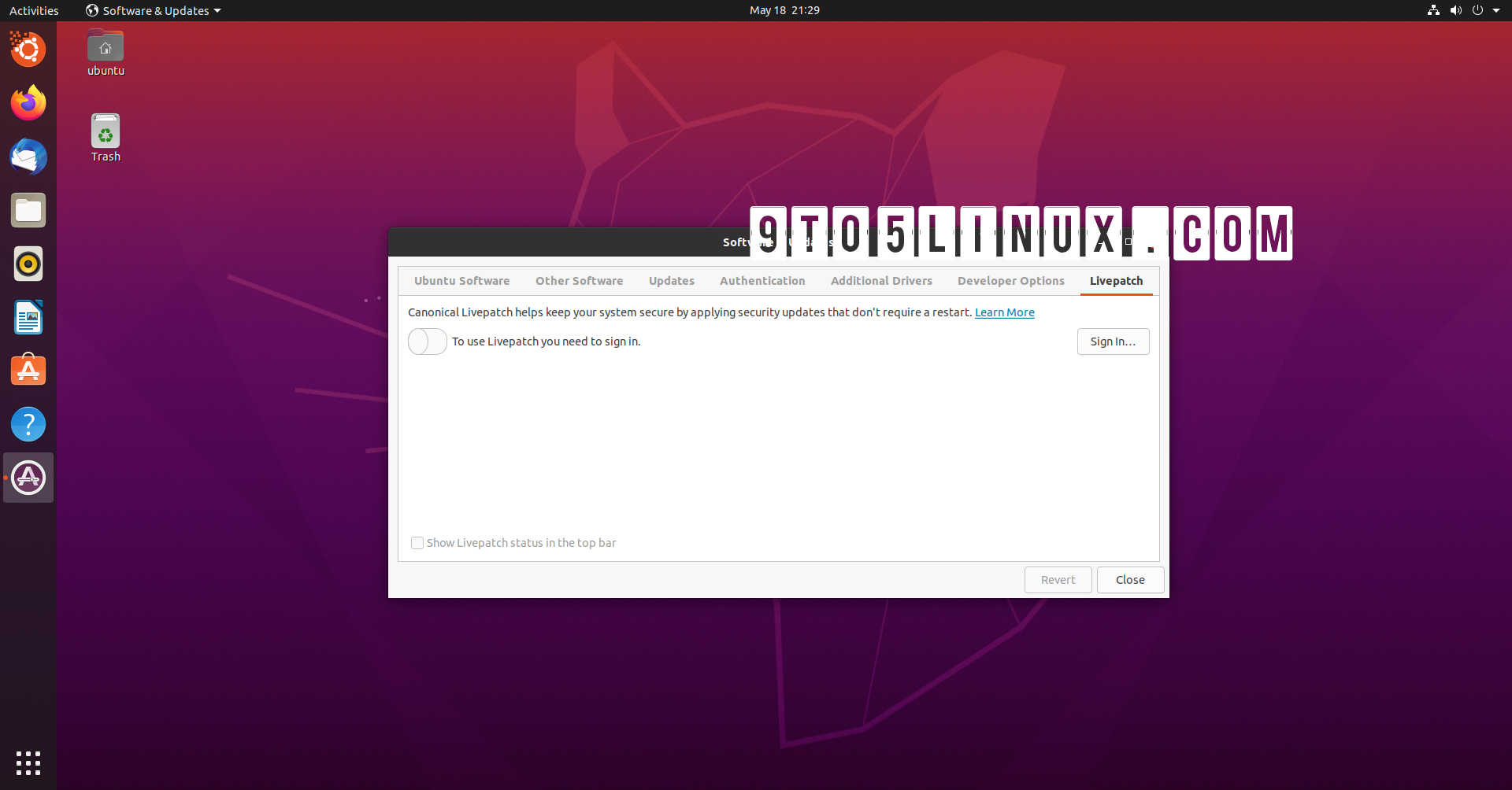 Canonical Releases New Linux Kernel Live Patch for Ubuntu 20.04 LTS and 18.04 LTS