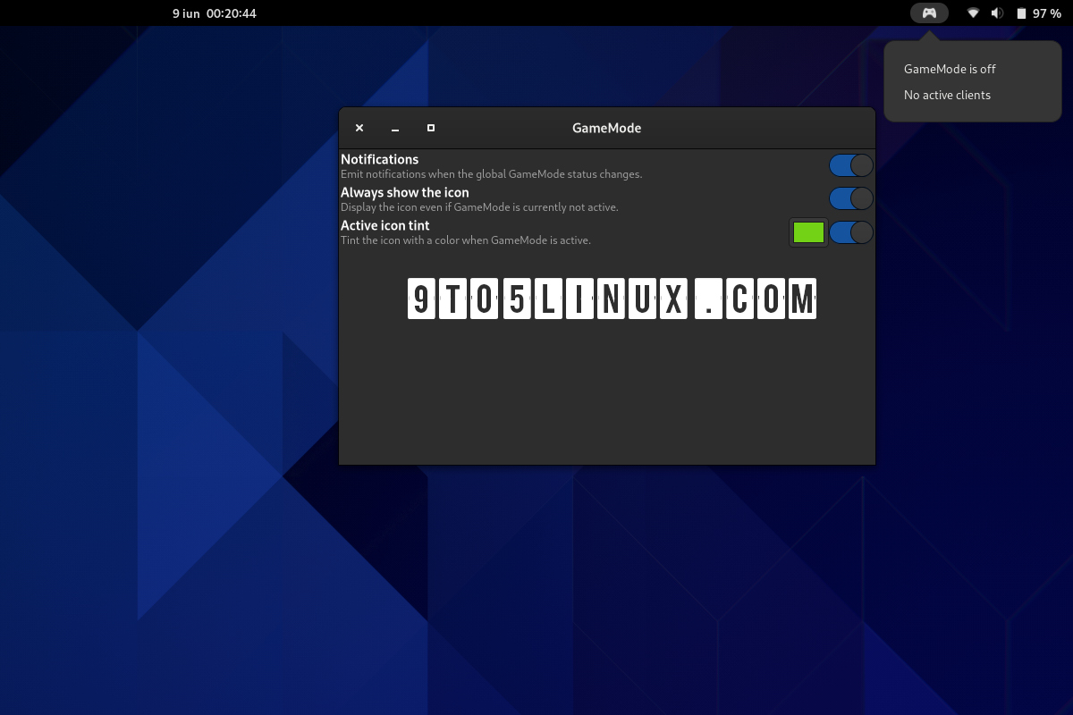 GameMode GNOME Shell Extension Finally Supports the GNOME 40 Desktop