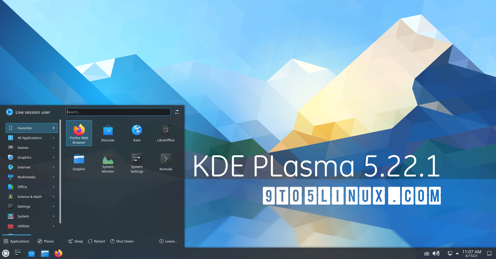 First KDE Plasma 5.22 Point Release Improves the Wayland Session for NVIDIA/AMD Systems