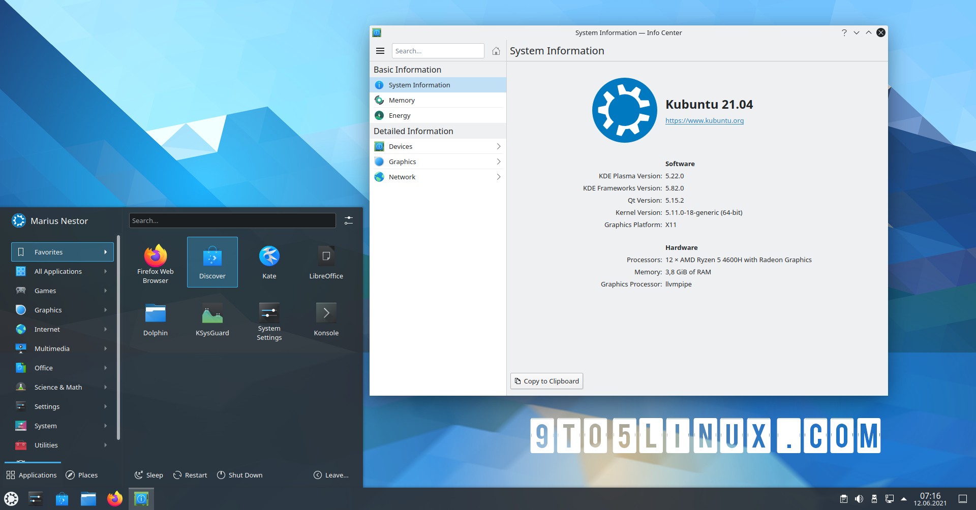 You Can Now Install KDE Plasma 5.22 on Kubuntu 21.04, Here’s How