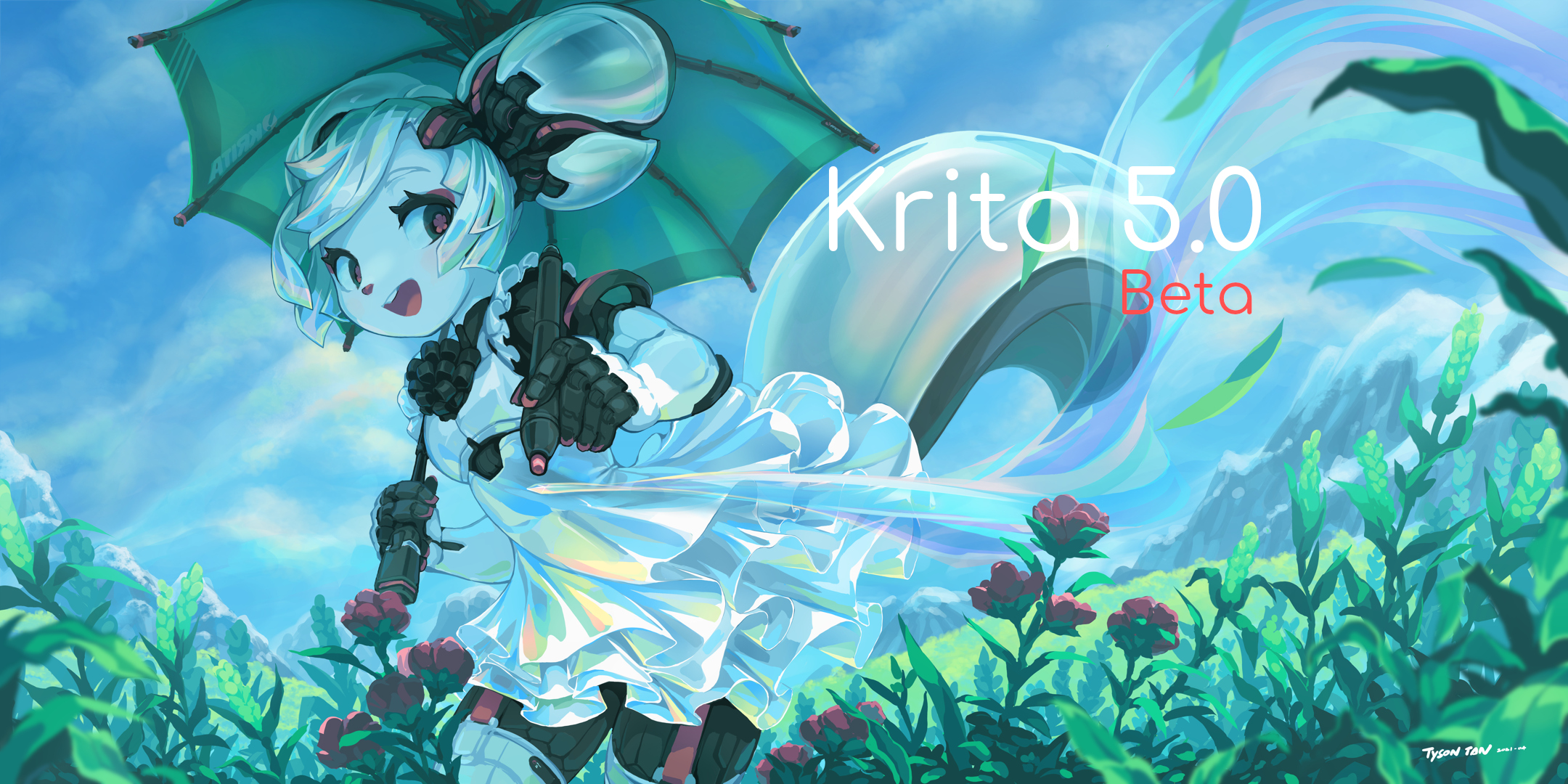 Krita 5.0 Enters Public Beta Testing with All-New Resource System, Many New Features