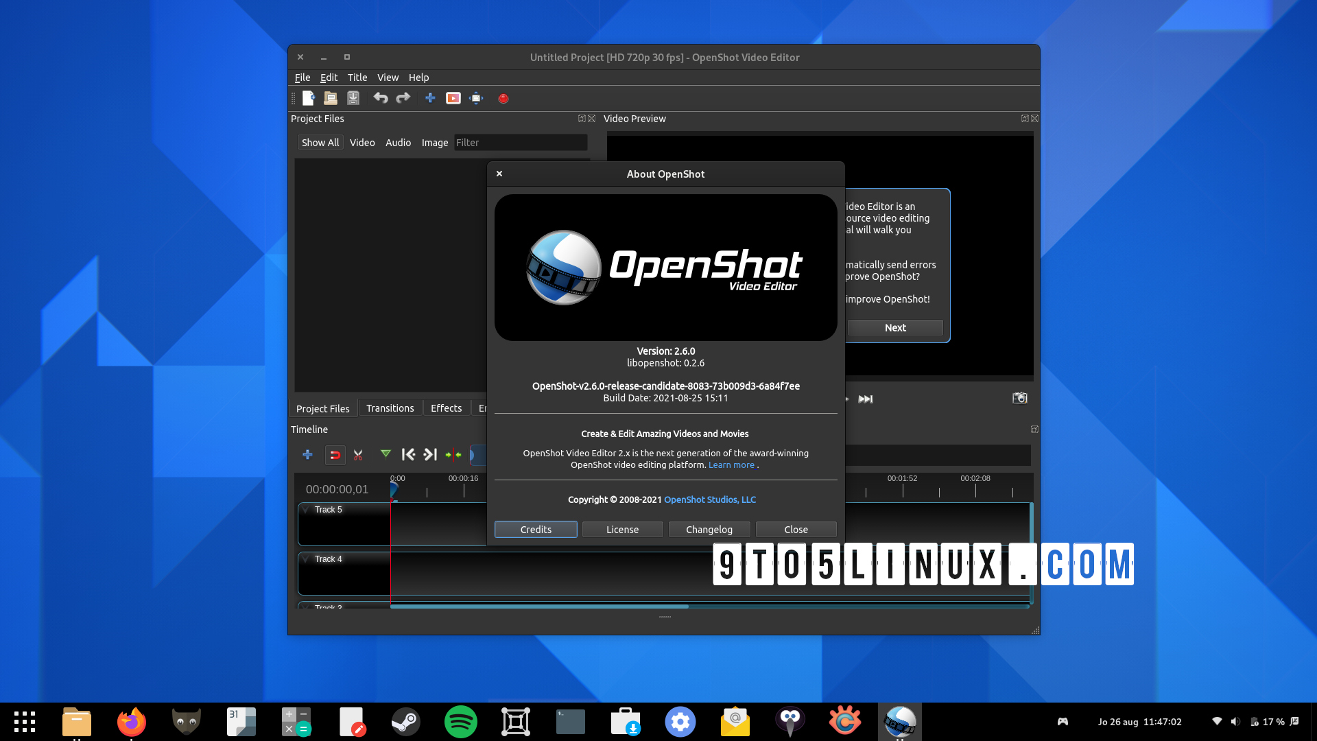 OpenShot 2.6 Video Editor Released with New Computer Vision and AI Effects, More
