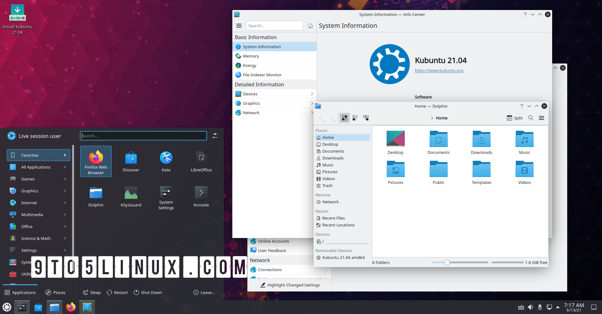 KDE Frameworks 5.86 Improves Plasma Wayland for NVIDIA GPUs, Adds over 200 Changes