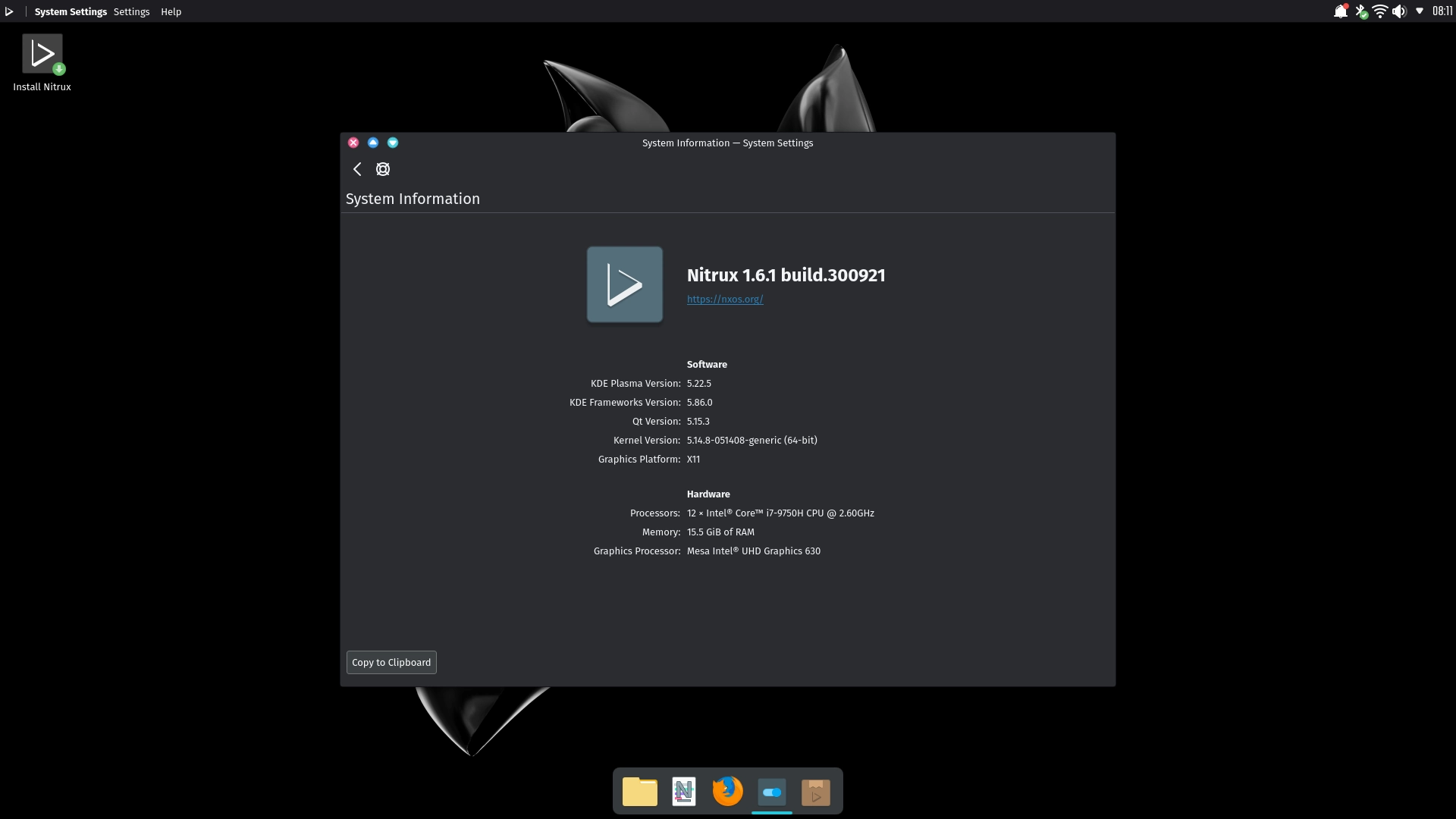 Nitrux 1.6.1 Is Here as One of the First Distros to Ship with Linux 5.14 as Default Kernel