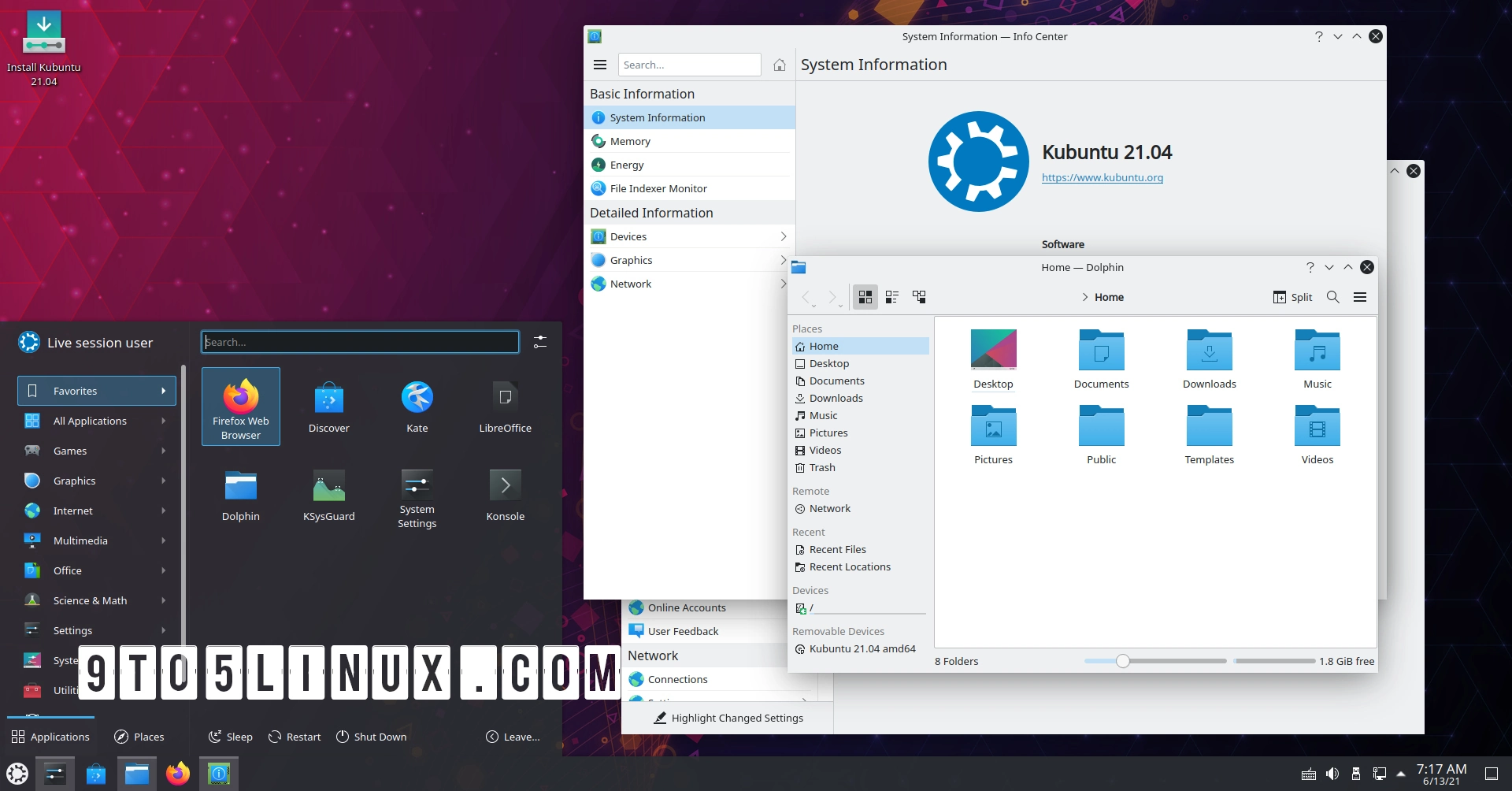 KDE Frameworks 5.87 Makes Plasma Discover Faster, Improves Support for Kirigami Apps