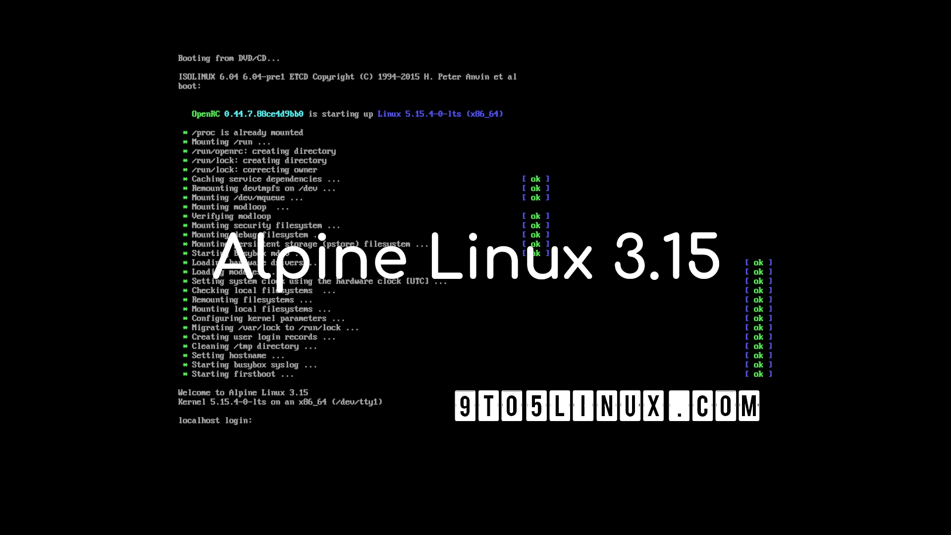 Alpine Linux 3.15 Released with Linux 5.15 LTS, GNOME 41, and UEFI Secure Boot Support