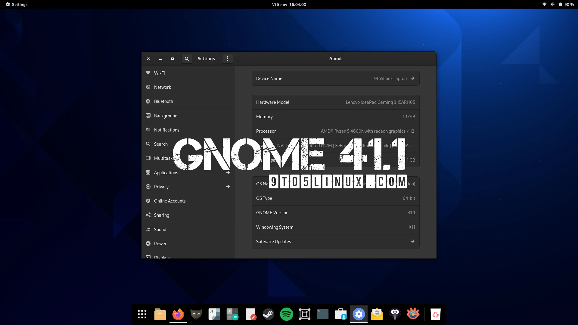GNOME 41.1 Improves the New Calls and Connections Apps, Nautilus, Software, and More