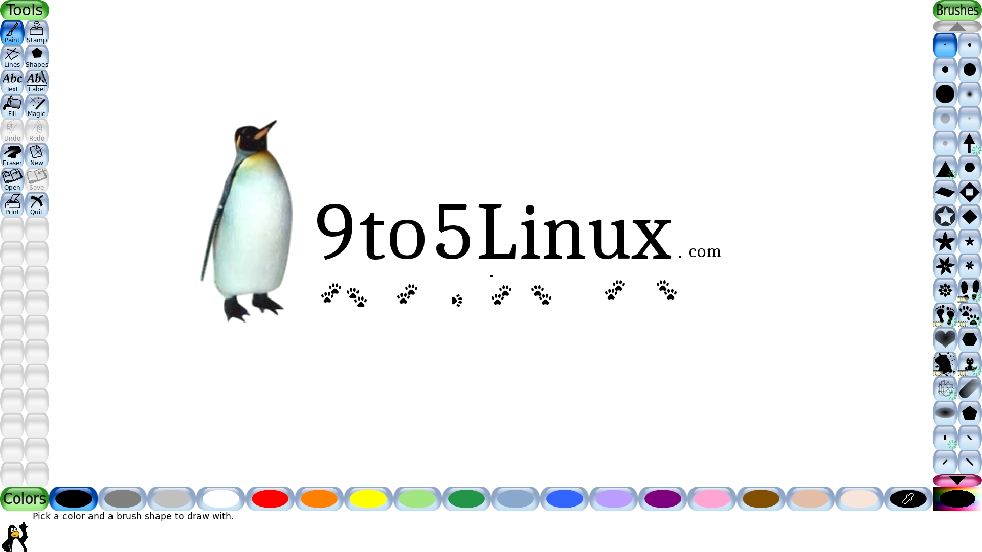 Tux Paint 0.9.27 Open-Source Drawing App for Kids Adds New Ways to Draw, Other Updates