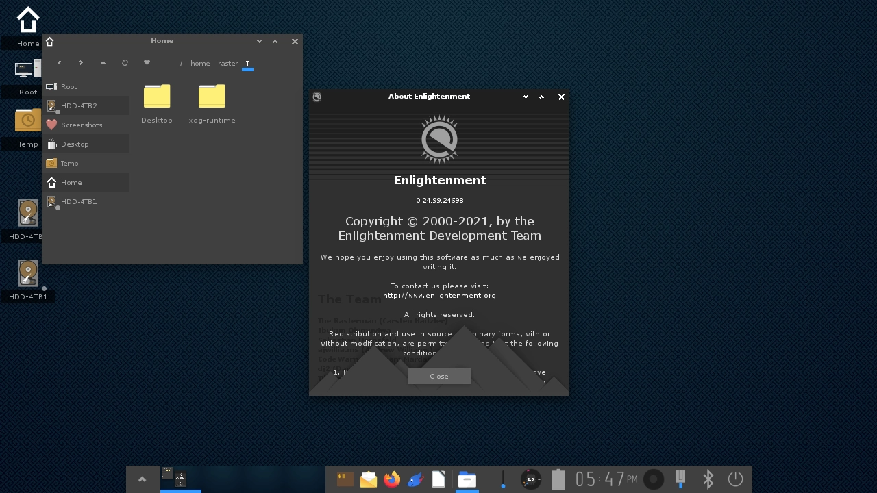 Enlightenment 0.25 Desktop Environment Released with Flat Look to Match New Flat Theme