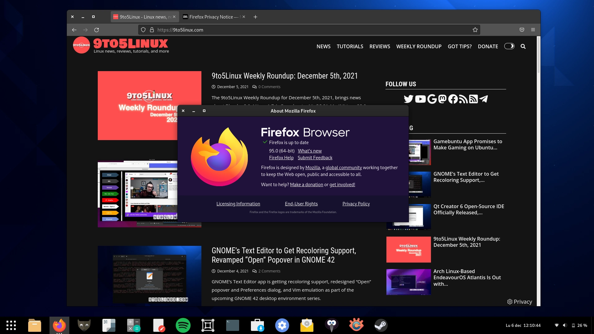 Firefox 95 Is Now Available for Download with New Picture-in-Picture Feature, More
